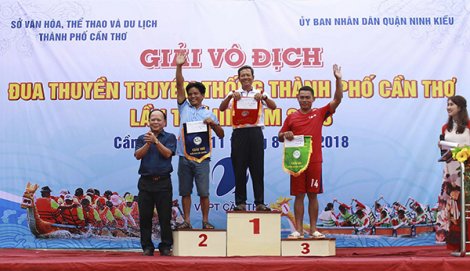 Giải vô địch đua thuyền truyền thống TP Cần Thơ

lần thứ III năm 2018