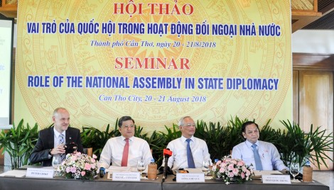 Quốc hội Việt Nam có quan hệ với 140 nghị viện các nước