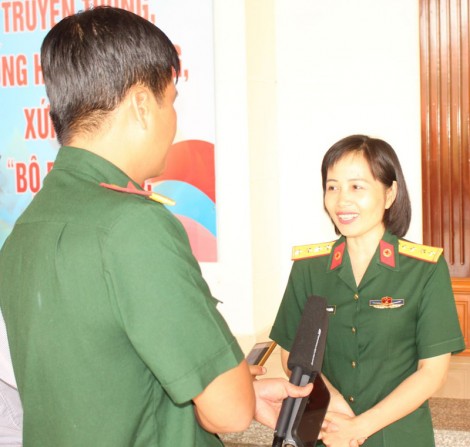 Tuổi trẻ Quân đội sống trách nhiệm, cống hiến