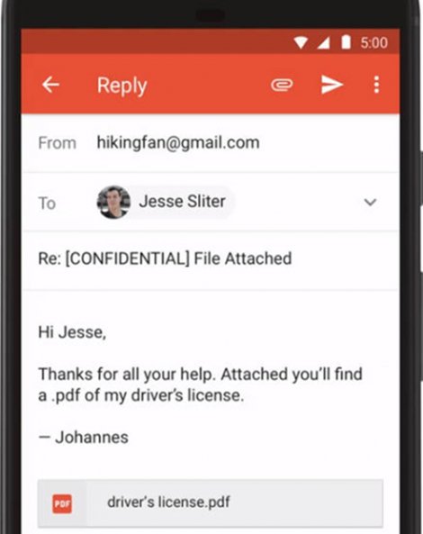 Google tăng cường tính năng tự hủy cho Gmail trên Android