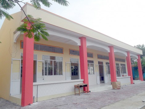 Thới Lai chuẩn hóa cơ sở vật chất trường lớp
