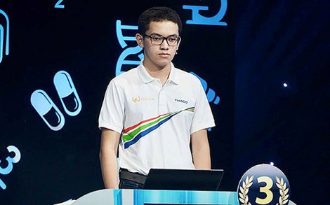 Nguyễn Hoàng Cường trở thành Nhà vô địch Đường lên đỉnh Olympia năm 2018