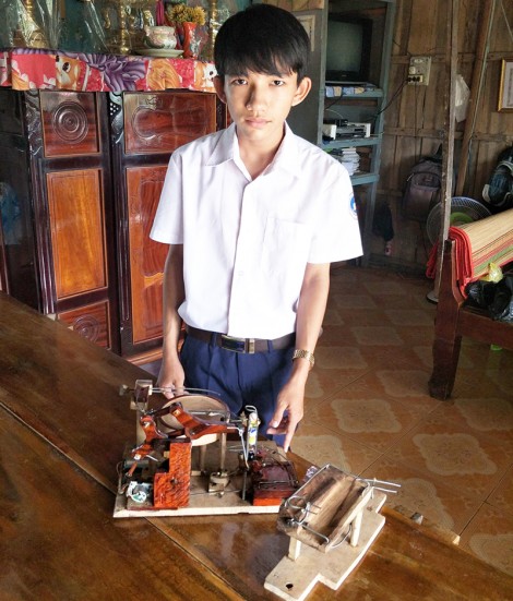 Phan Tấn Vinh và hành trình đến triển lãm quốc tế dành cho nhà sáng tạo trẻ