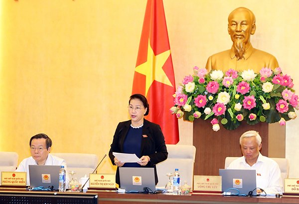 Khai mạc Phiên họp thứ 27

của Ủy ban Thường vụ Quốc hội