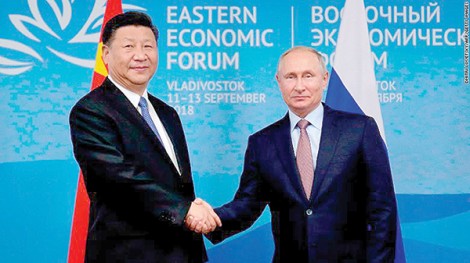 Nga - Trung bắt tay đối phó Mỹ?