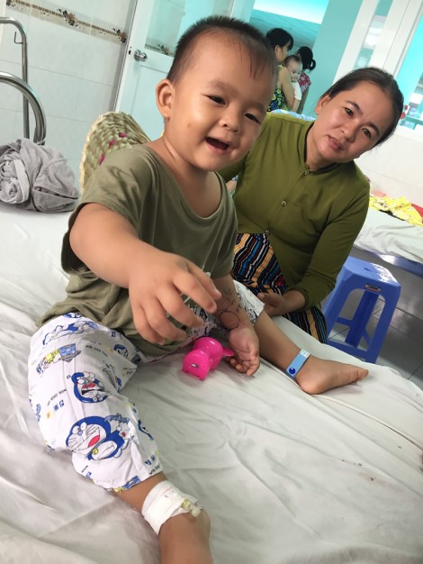 Gia tăng trẻ nhỏ bị rắn cắn nhập viện