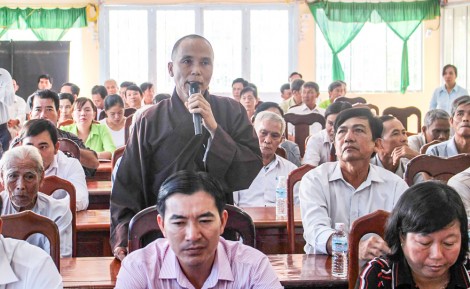 Đoàn đại biểu Quốc hội thành phố tiếp xúc cử tri tại huyện Cờ Đỏ và quận Thốt Nốt