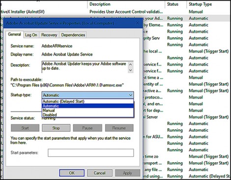 Quản lý các dịch vụ

“không cần thiết” trong Windows 10