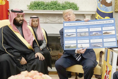 Tổng thống Mỹ quyết bán vũ khí cho Saudi Arabia