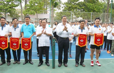 Hơn 300 VĐV tranh tài Hội thao khối Đảng lần thứ XX-2018