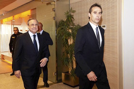 Lopetegui chỉ là “kẻ thế thân” cho Perez