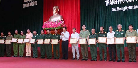 Tổng kết diễn tập khu vực phòng thủ thành phố năm 2018