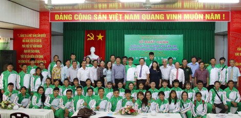 Đoàn thể thao Cần Thơ xuất quân tham dự
Đại hội TDTT toàn quốc 2018