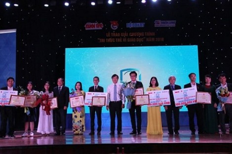 Trao thưởng 400 triệu đồng cho các sáng kiến giáo dục xuất sắc