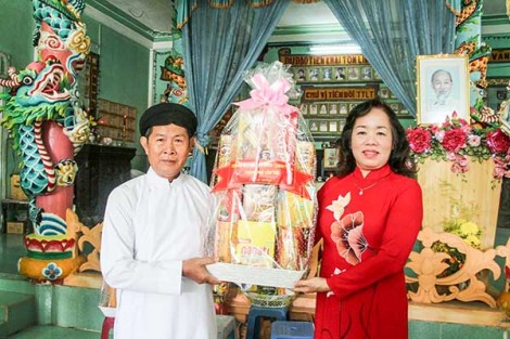 Chúc mừng chức sắc, chức việc, tín đồ đạo cao đài nhân kỷ niệm 94 năm Khai đạo