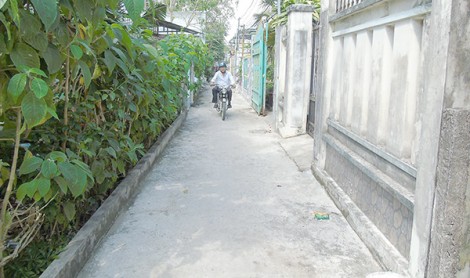 Xây dựng khu dân cư văn minh