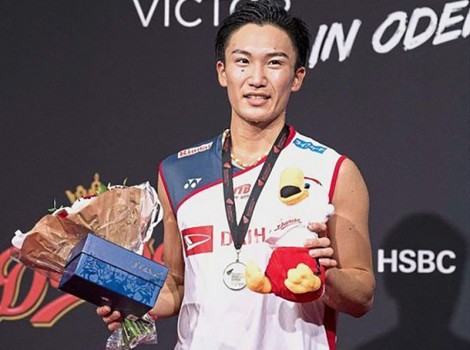 Cầu lông thế giới năm 2018 là của Kento Momota
