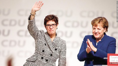 “Merkel.2” dẫn dắt

đảng cầm quyền ở Đức