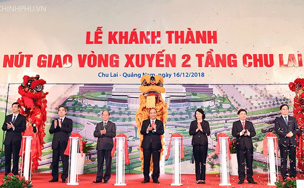 Thủ tướng dự Lễ công bố điều chỉnh quy hoạch Khu Kinh tế mở Chu Lai