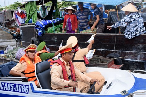 Đảm bảo an toàn giao thông, an ninh trật tự tuyến đường thủy nội địa