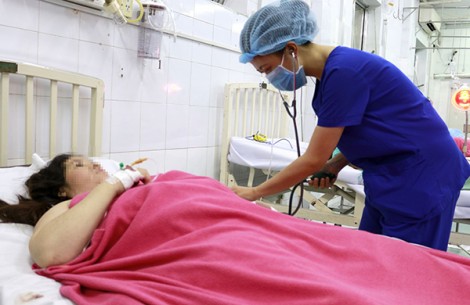 Cứu sống thai phụ nguy kịch tính mạng