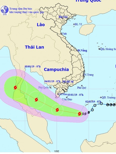 TP Cần Thơ chịu tác động hoàn lưu cơn bão số 1