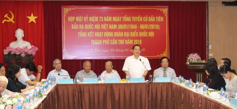 Họp mặt kỷ niệm 73 năm Ngày Tổng tuyển cử đầu tiên bầu Quốc hội Việt Nam