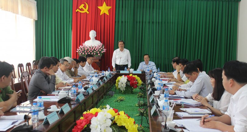 Thực hiện nghiêm quy chế làm việc, nguyên tắc tập trung dân chủ