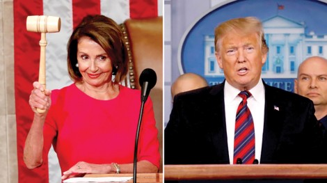 Ông Trump “đấu” bà Pelosi