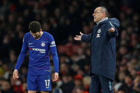 Chiến thuật của Sarri có dấu hiệu phá sản