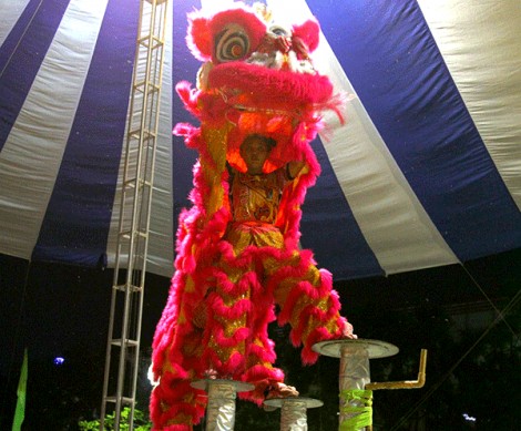 Hội Lân Sư Rồng đón Xuân