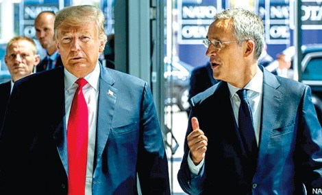 NATO “mang ơn” ông Trump