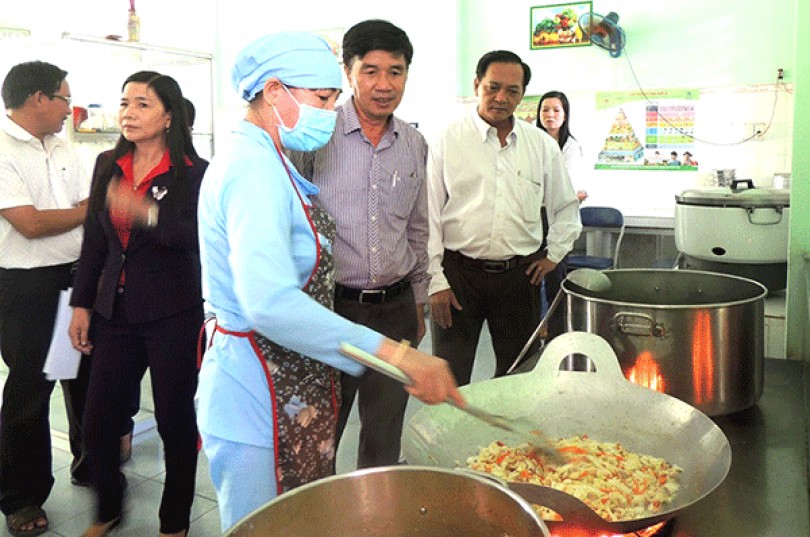 35/36 xã đạt tiêu chí về môi trường và an toàn thực phẩm