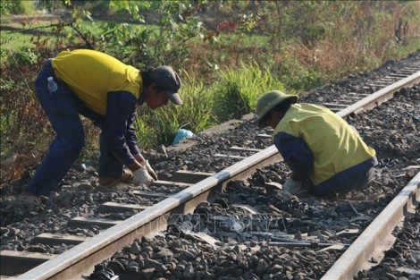Sự cố tàu khách trật bánh ở đoạn Biên Hòa, Đồng Nai: Khẩn trương khắc phục, thông tuyến đường sắt