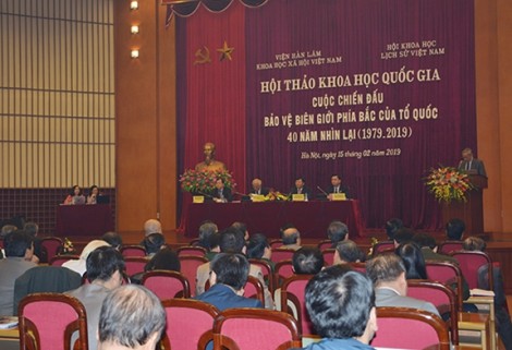 Hội thảo khoa học cấp quốc gia về “Cuộc chiến đấu bảo vệ biên giới phía Bắc của Tổ quốc - 40 năm nhìn lại (1979-2019)”