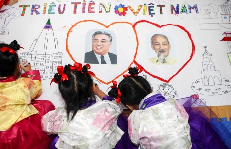 Ngôi trường biểu tượng

của quan hệ Việt Nam - Triều Tiên