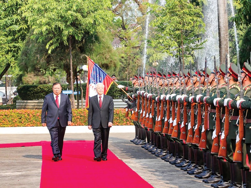 Thể hiện sâu đậm mối quan hệ hữu nghị vĩ đại, đoàn kết đặc biệt Việt – Lào