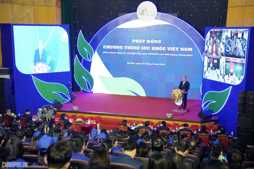 Thủ tướng phát động Chương trình Sức khỏe Việt Nam