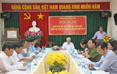 Nâng cao hiệu quả công tác bảo vệ chính trị nội bộ