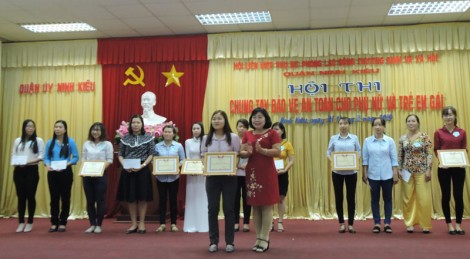 Chung tay hành động vì sự an toàn cho phụ nữ và trẻ em