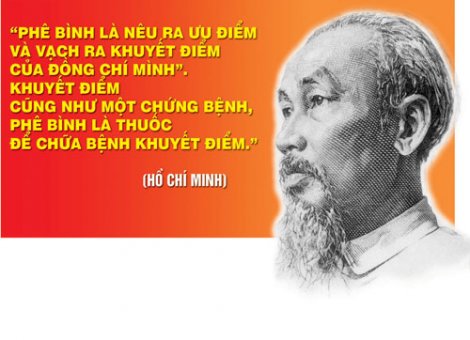 Nghiêm túc thực hiện tự phê bình và phê bình