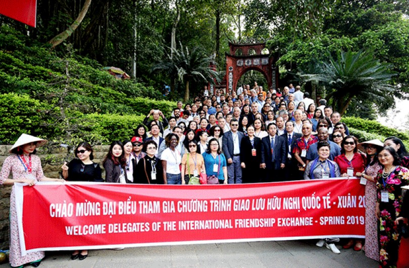 Tổ chức chương trình Du xuân hữu nghị 2019 tại Phú Thọ