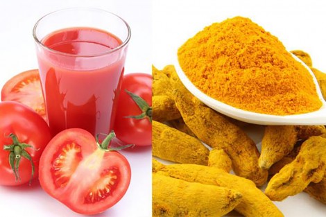 Cà chua, nghệ tốt cho gan