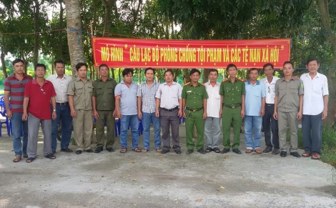 Phát huy hiệu quả các mô hình an ninh trật tự