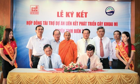 Phủ xanh trên vùng đất khó