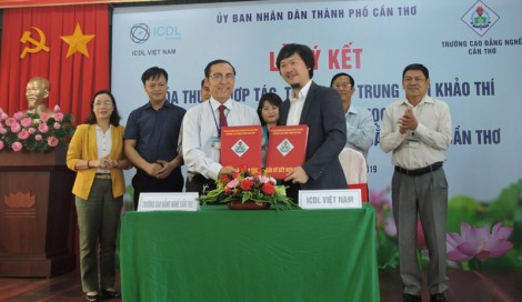 Trường Cao đẳng Nghề Cần Thơ phối hợp đào tạo chứng chỉ Tin học quốc tế ICDL