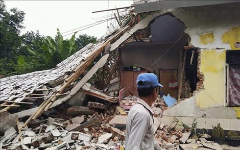 Động đất mạnh tại Indonesia