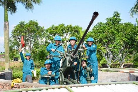 Phát huy vai trò xung kích của lực lượng dân quân tự vệ trong tình hình mới