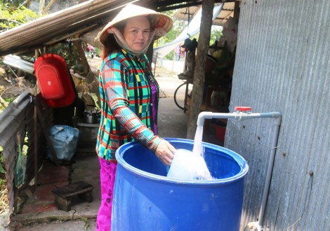 Nỗ lực đưa nước sạch về Vĩnh Thạnh