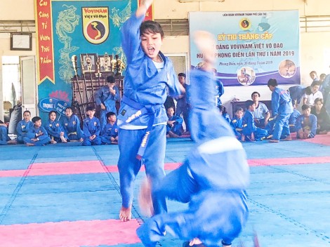 Khai mạc Giải Vô địch trẻ, học sinh Vovinam TP Cần Thơ 2019
